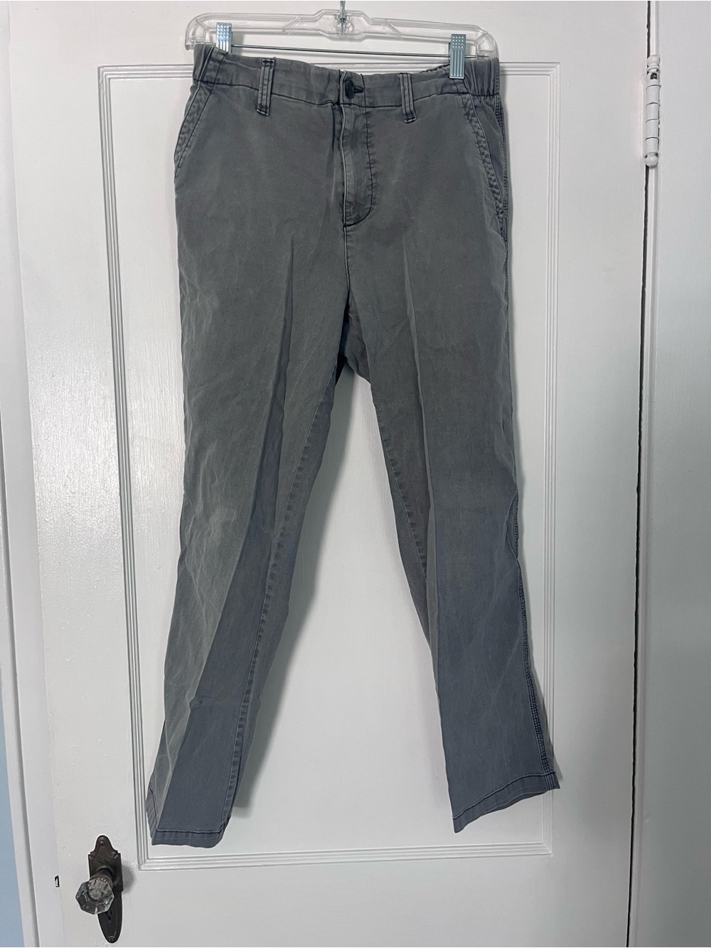 Old Navy Men's Gray Elastic Waist Casual Pants